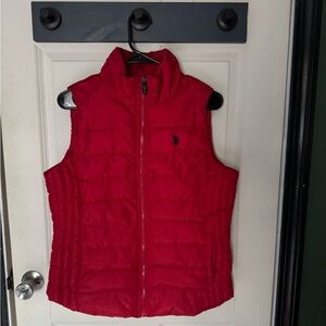 POLO Ralph Lauren Red Puffer Vest